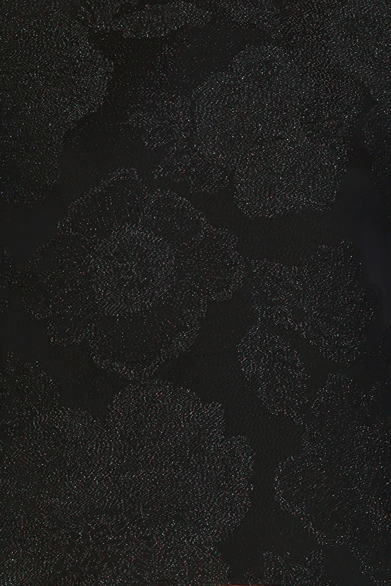 Stevie Black Shimmer Blouse