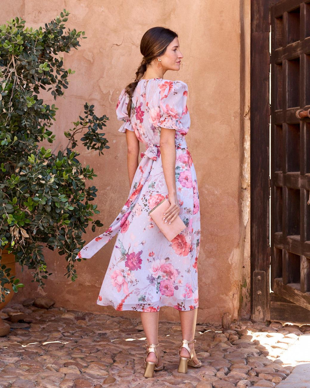 Capuccine Flowers Dress