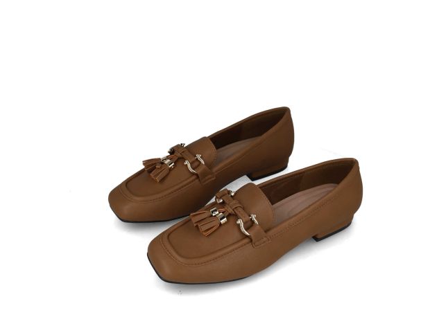 Tan Slip On Shoe