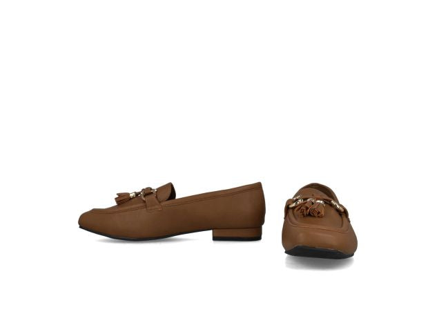 Tan Slip On Shoe