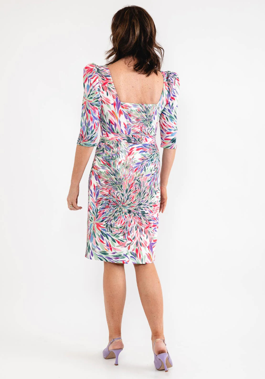 Petal Print Dress