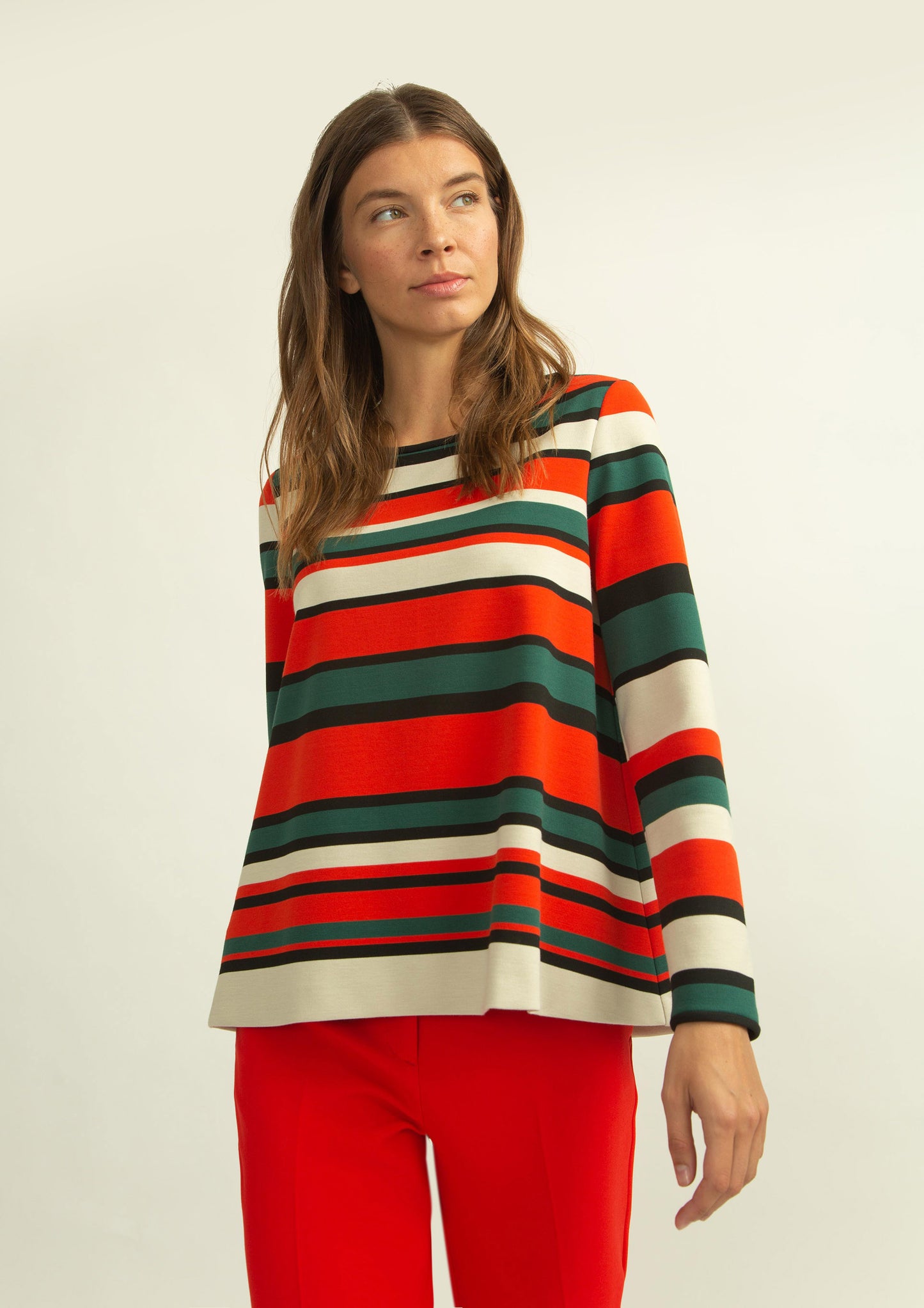 Multicolor Stripe Top