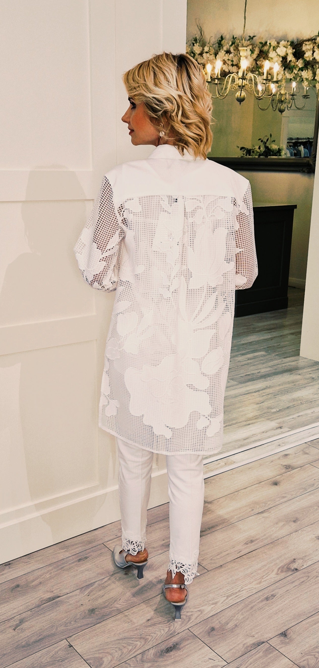 White Lace Jacket