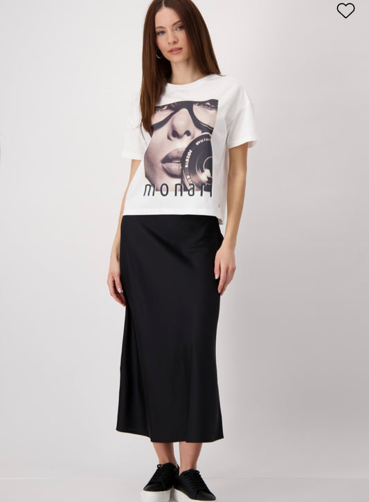 White Print Top