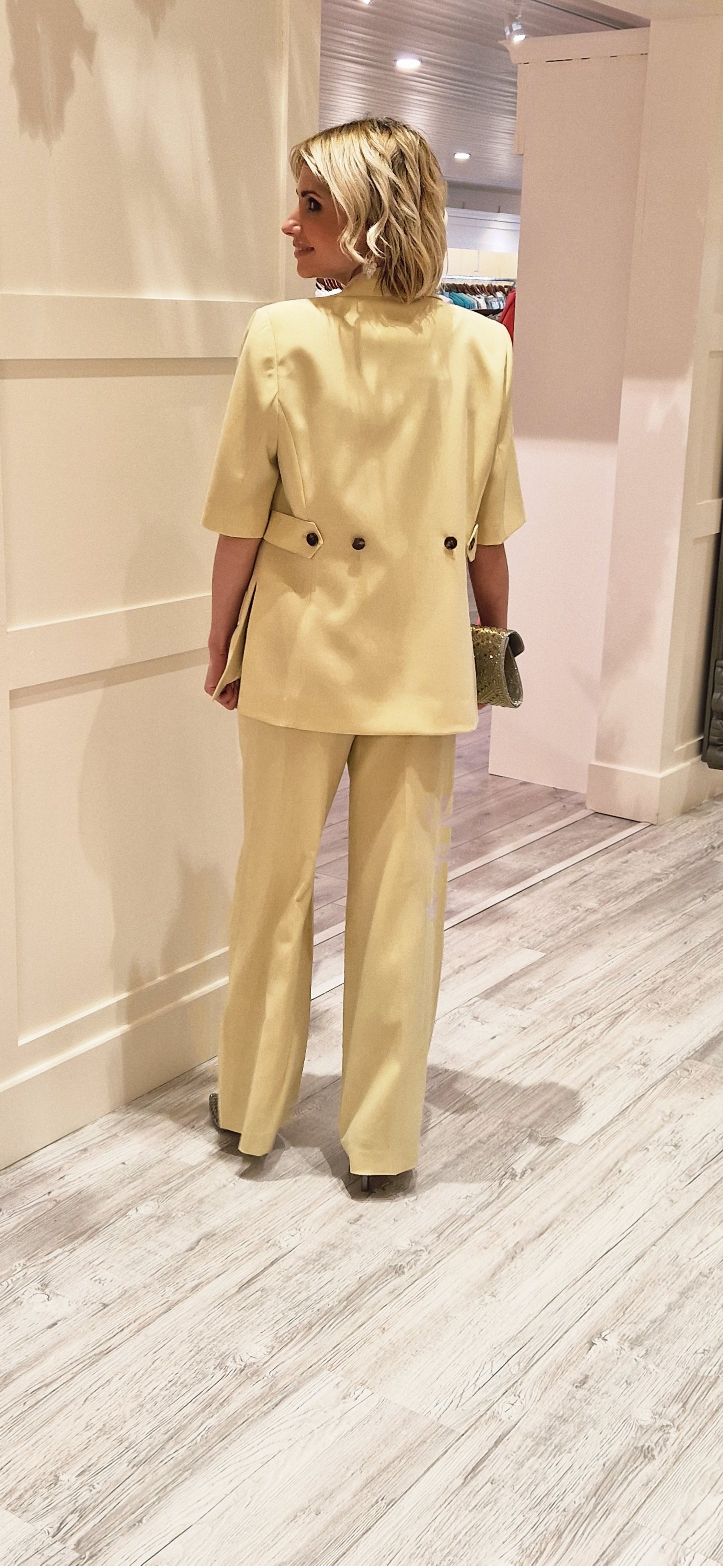 Mimosa Short Sleeve Blazer