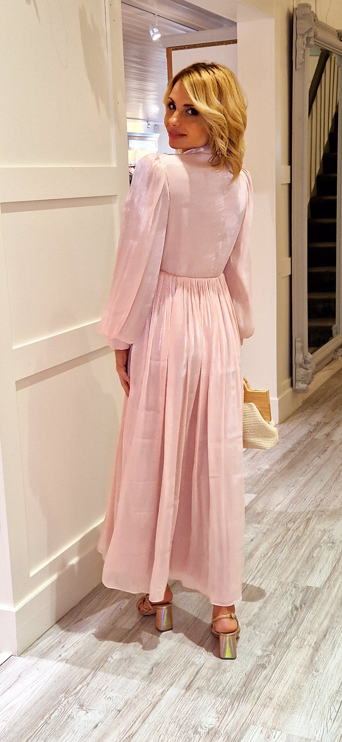 Pink Shimmer Dress