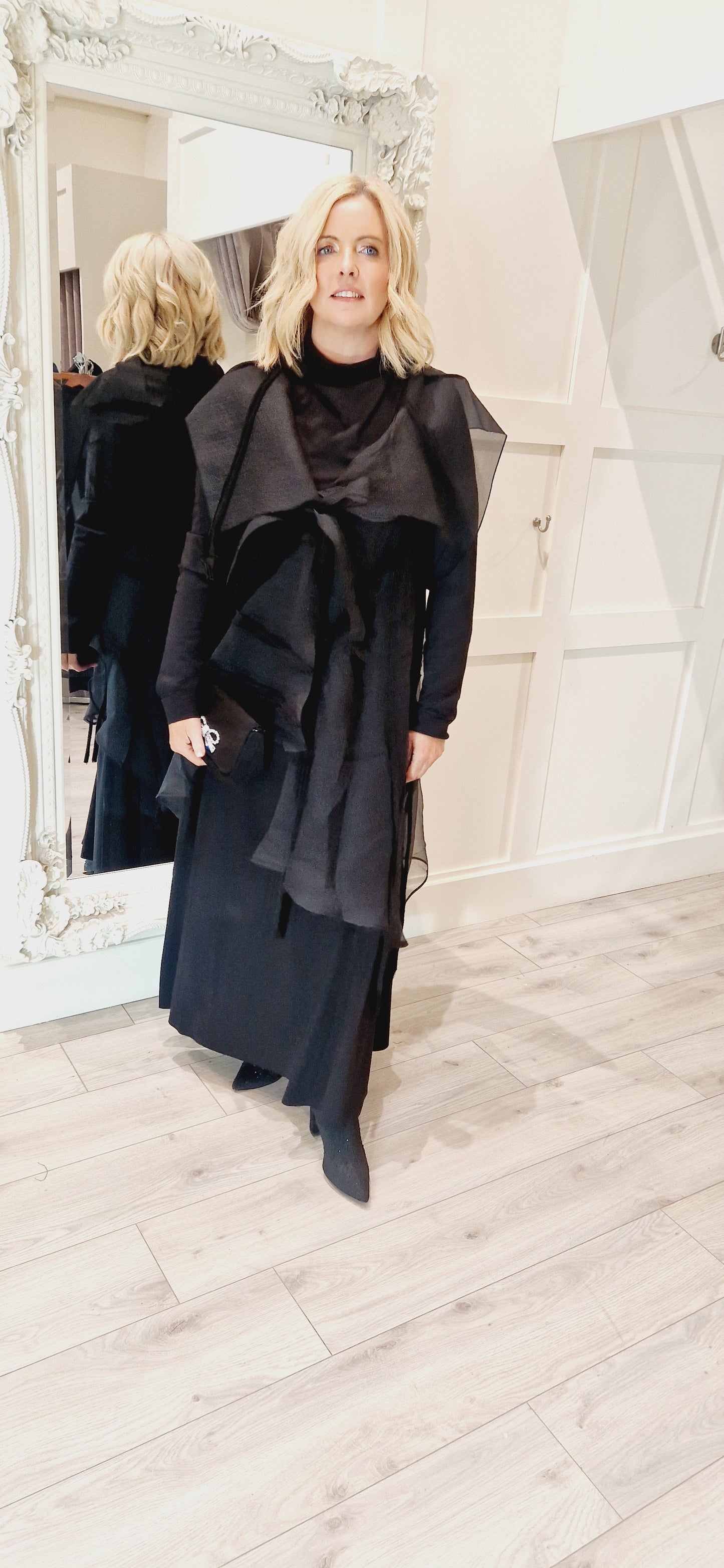 Black Midi Dress