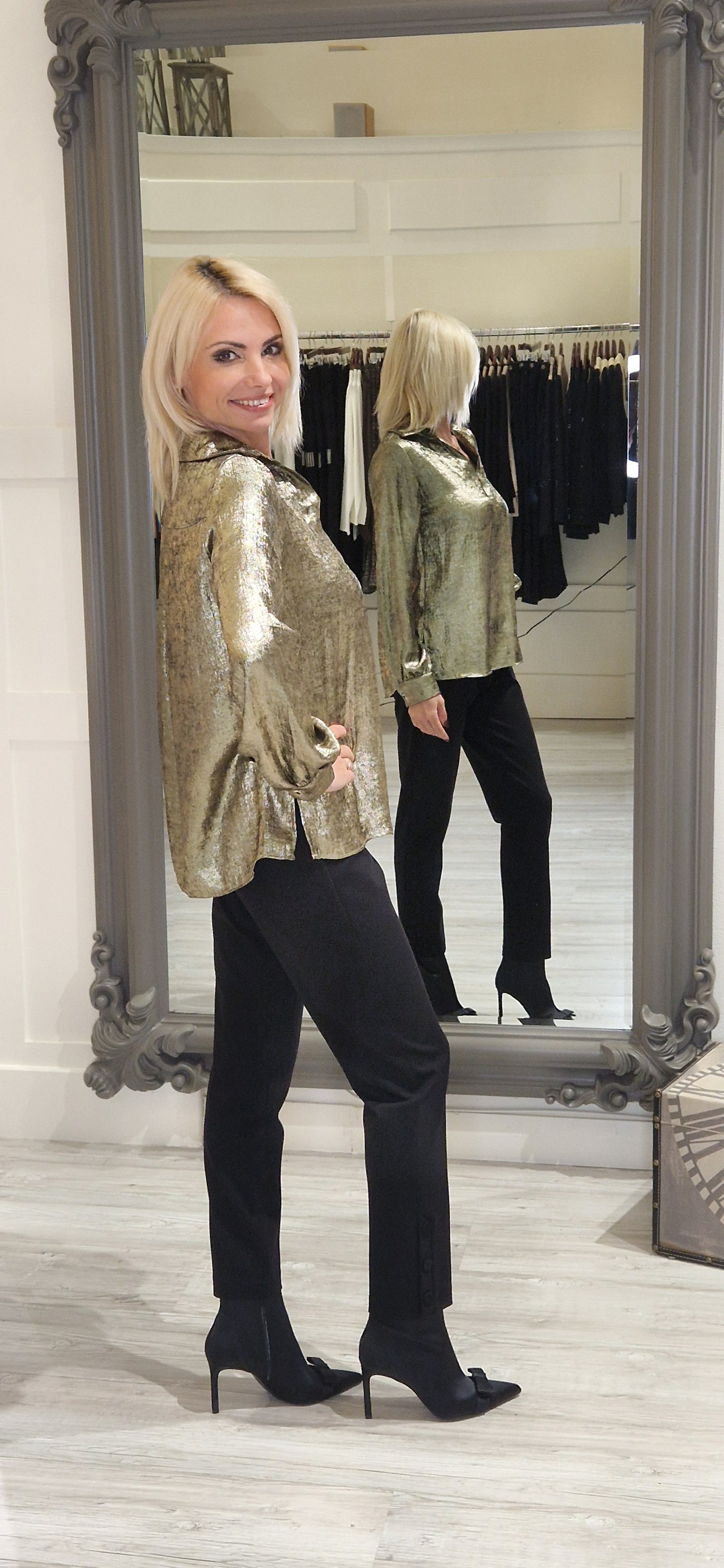 Burnished Gold Blouse