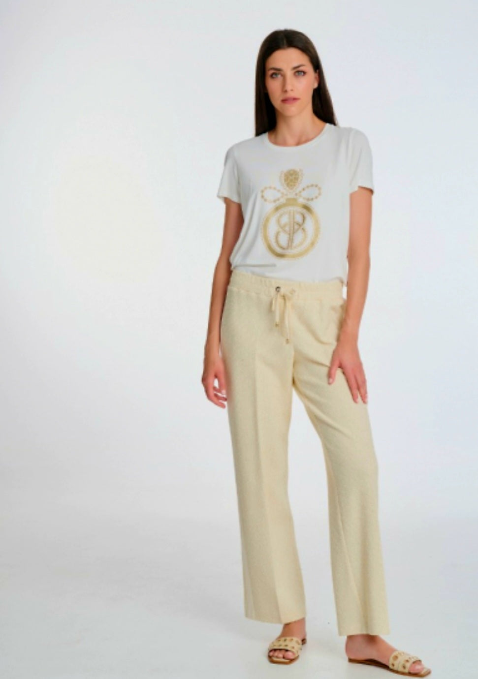 Cream And Gold Top