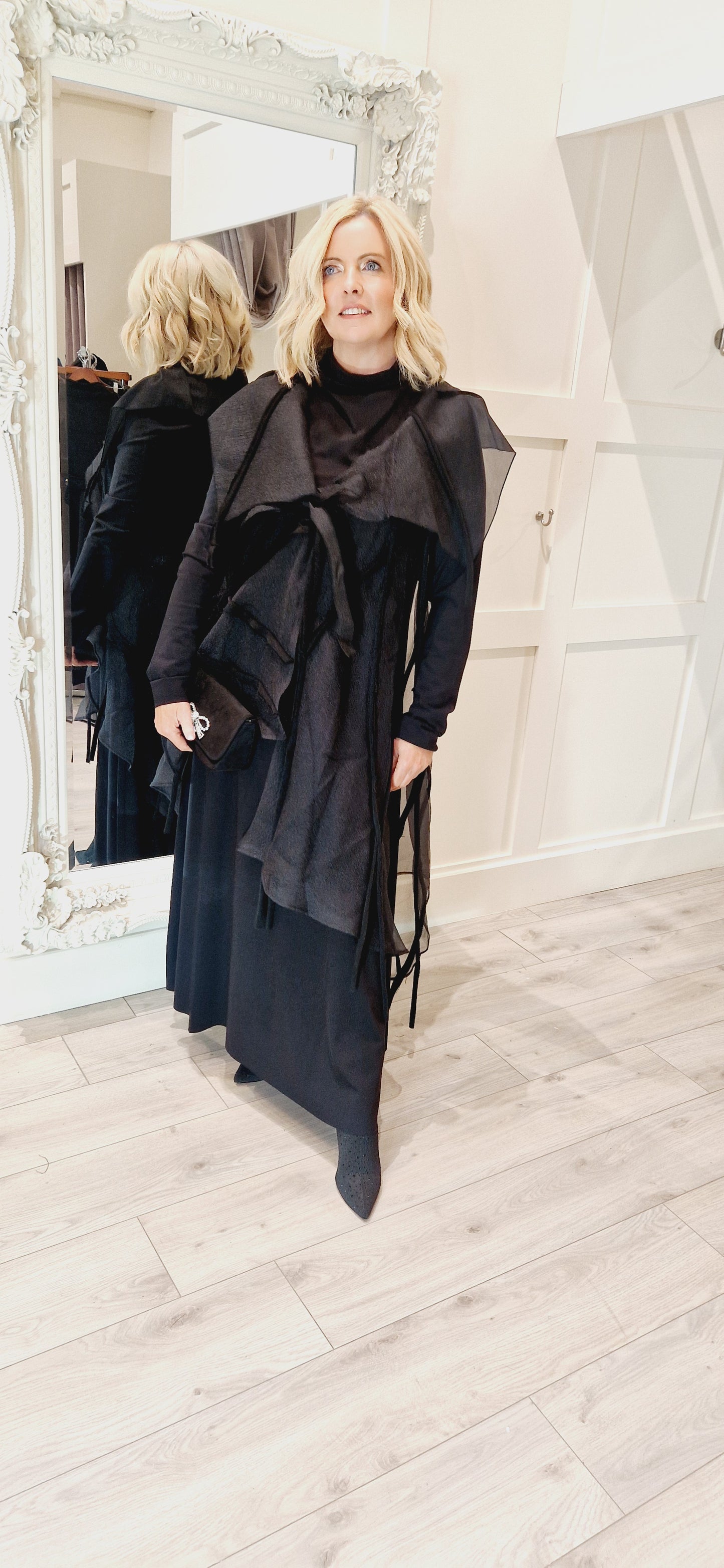 Black Midi Dress