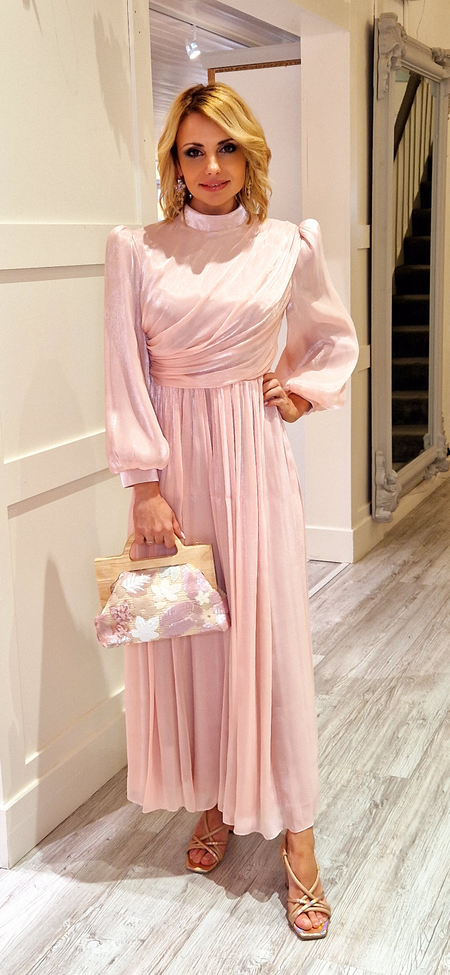 Pink Shimmer Dress