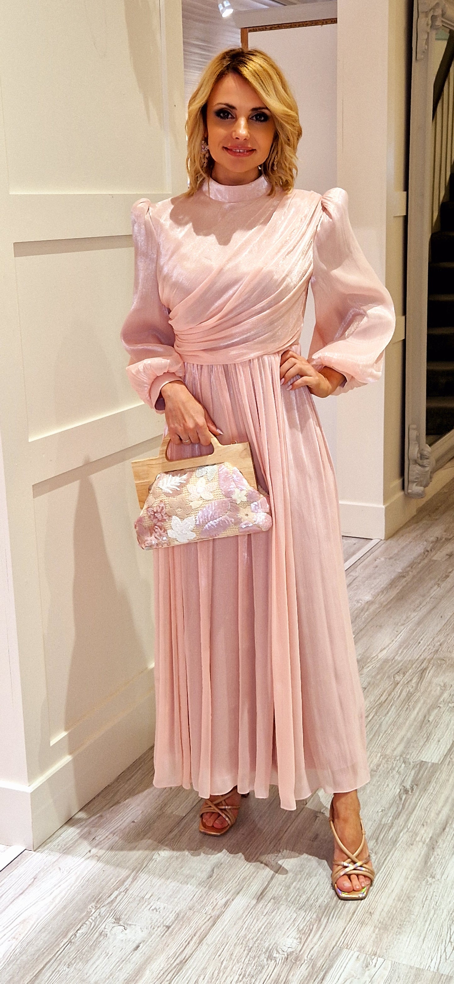 Pink Shimmer Dress