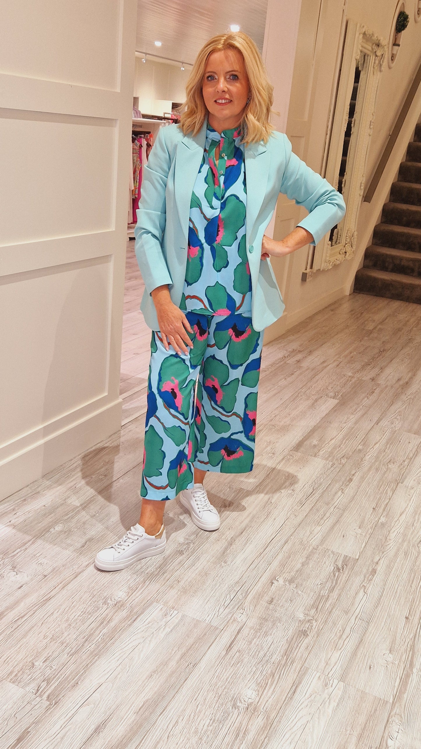 Green/Pink Trousers
