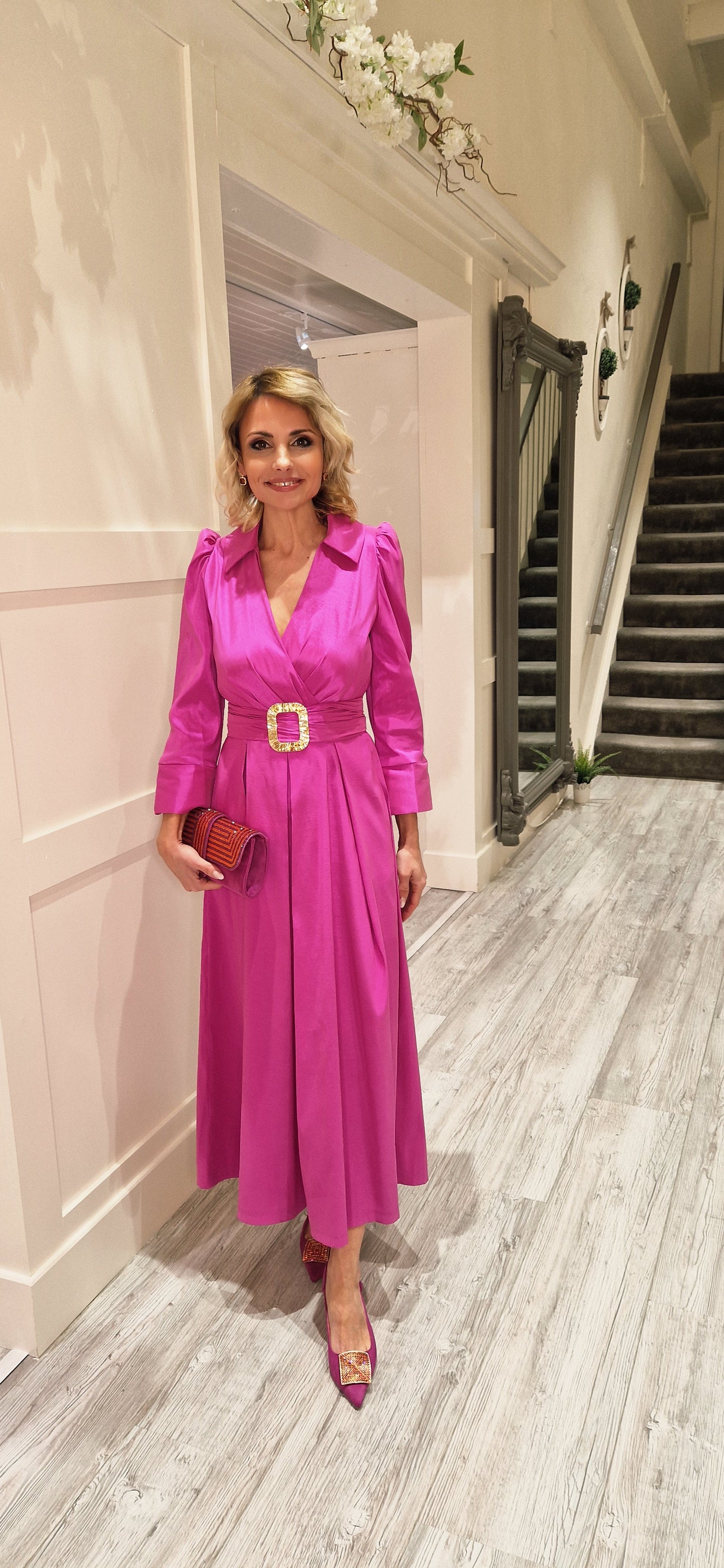 Magenta Dress