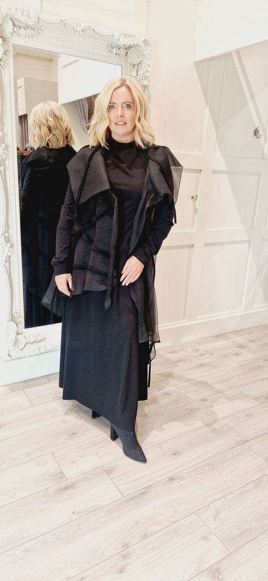 Black Midi Dress