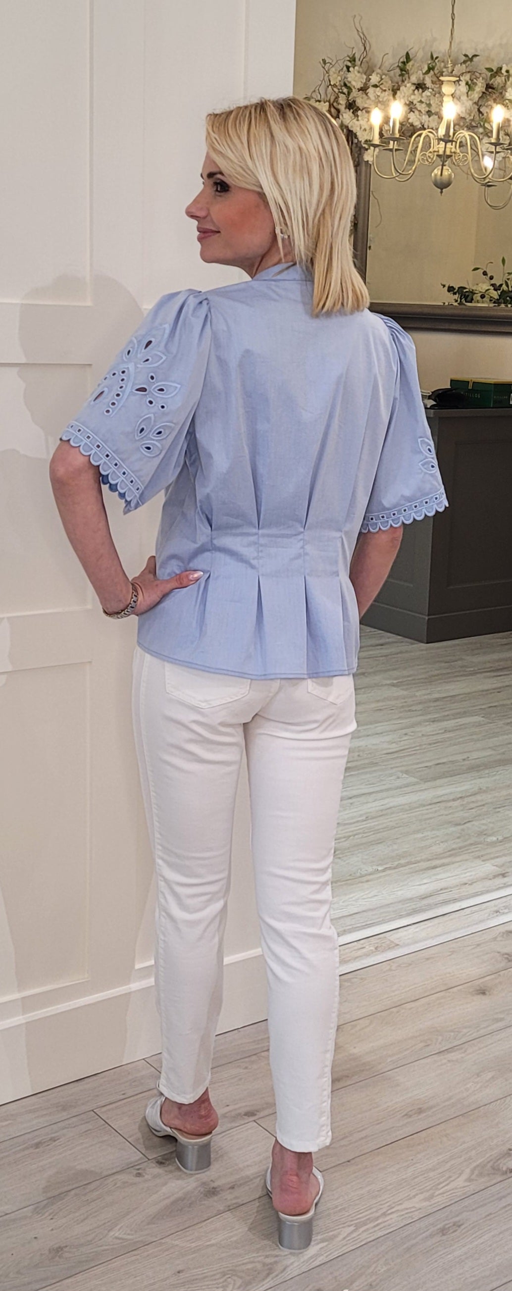 Poppy Blue Shirt