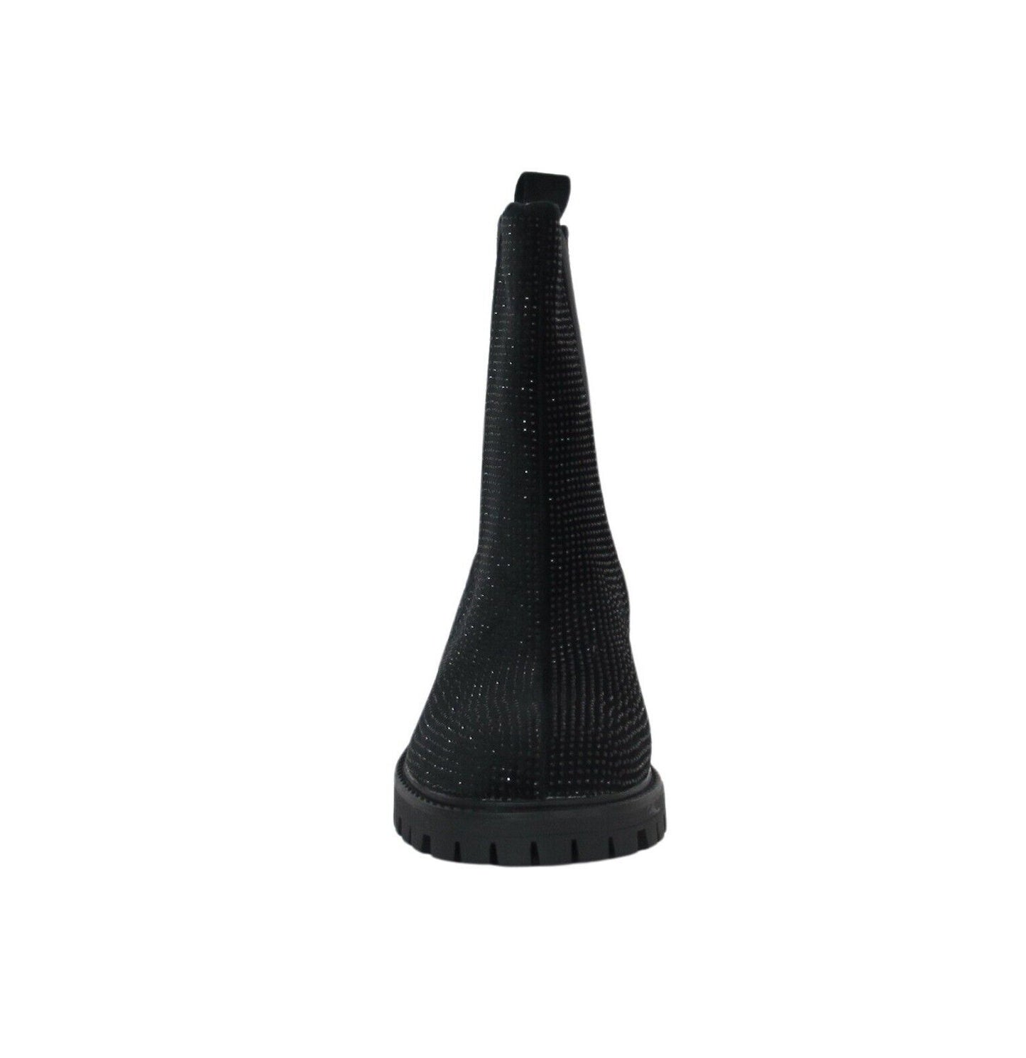 Black Sparkly Ankle Boots