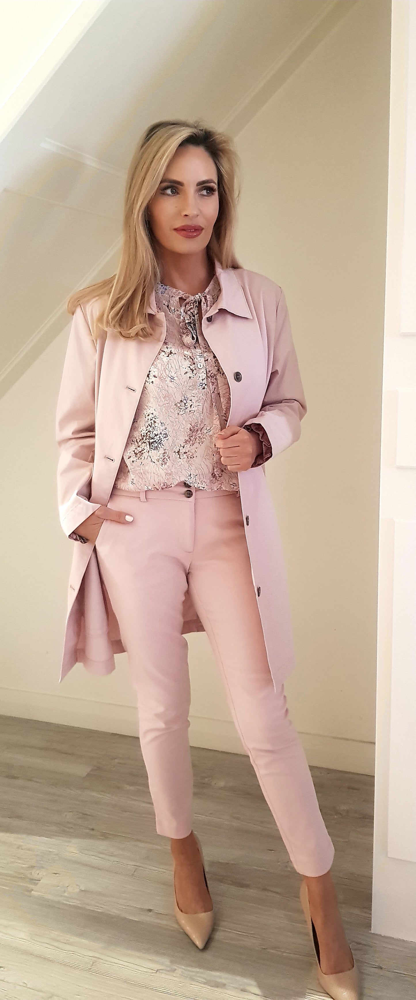 Cream Chino Pants
