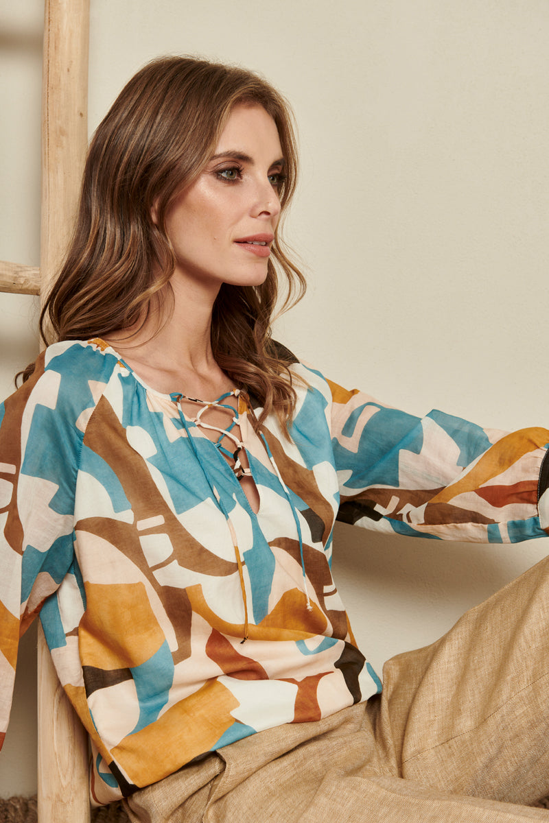 Tunic blouse graphic design