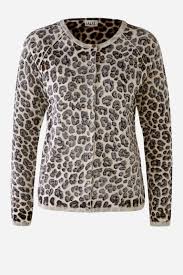 Animal Print Cardigan