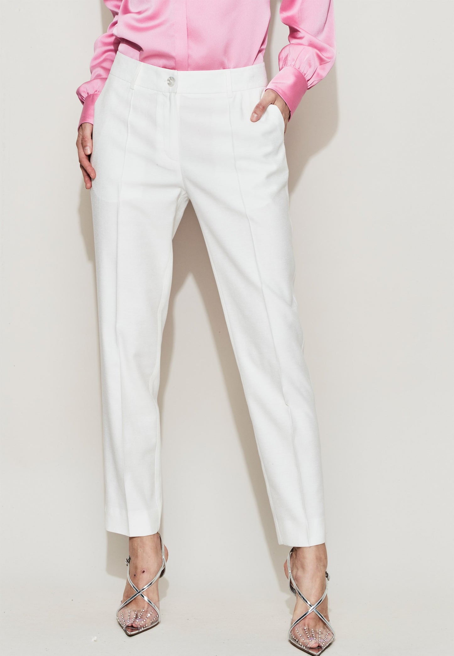 Cream Trousers