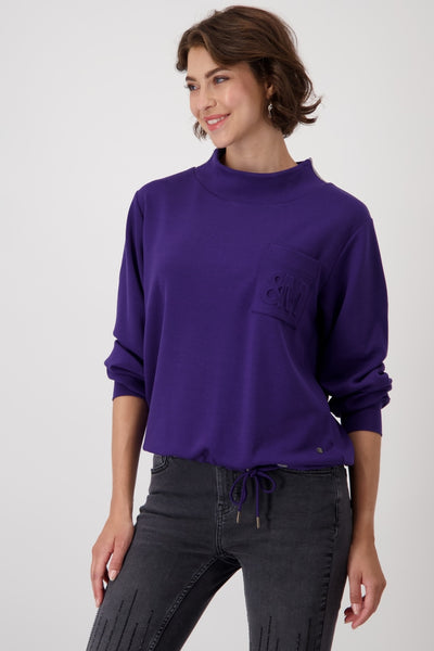 Dark Purple Sweatshirt