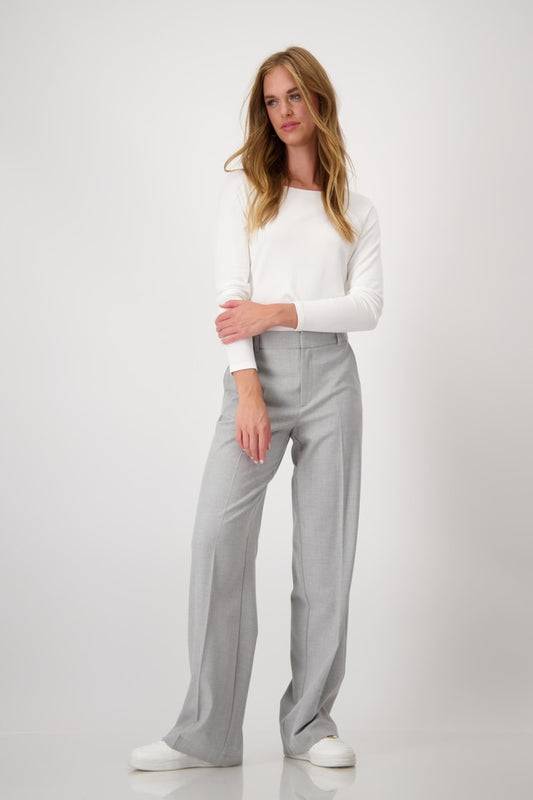 Grey Wide Leg Trousers