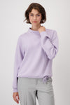 Lilac Sweatshirt With 3-D Print