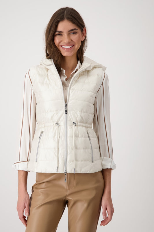 Sand Quilted Gillet