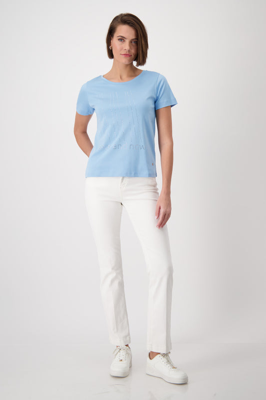 Sky Blue Crystal Top