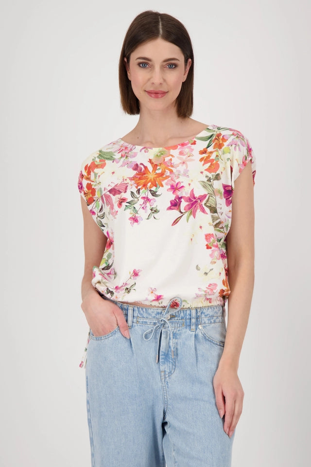 Top With Floral Gradient