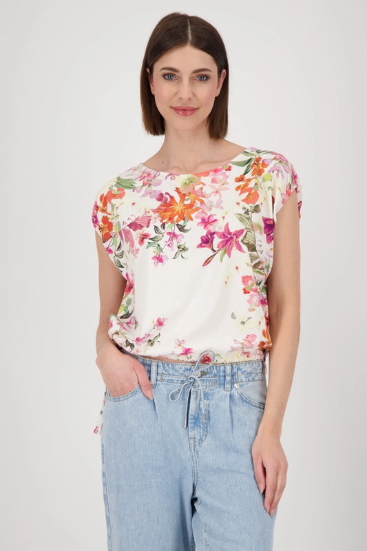 Top With Floral Gradient