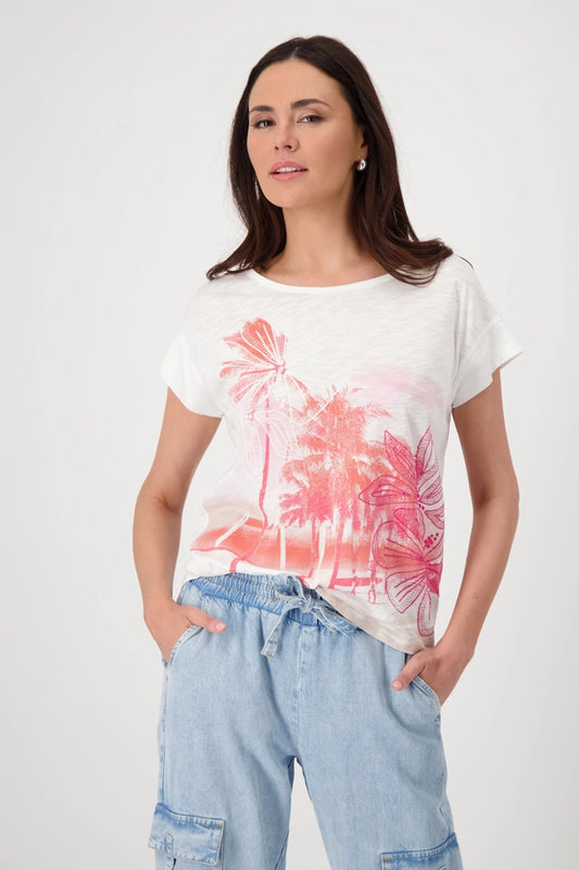 Top With Palm Print