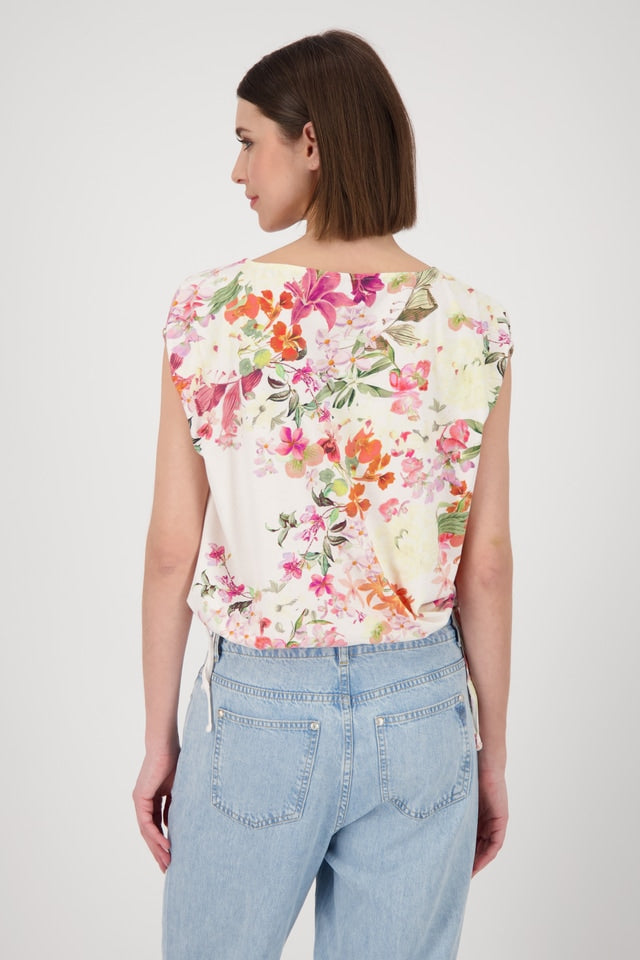 Top With Floral Gradient