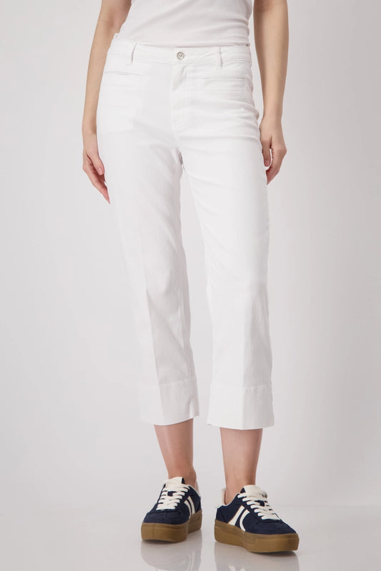 White 3/4  Jeans