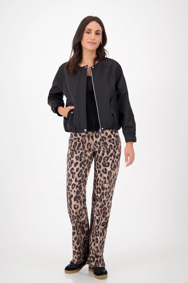 Black Jacket With Flap Pockets