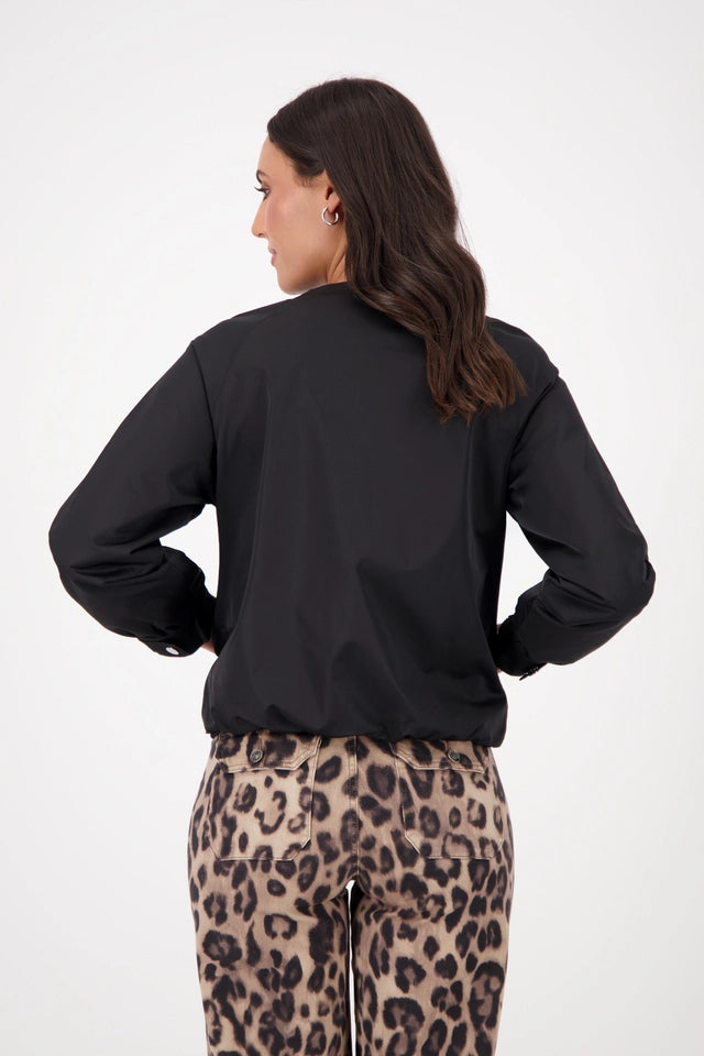 Black Jacket With Flap Pockets