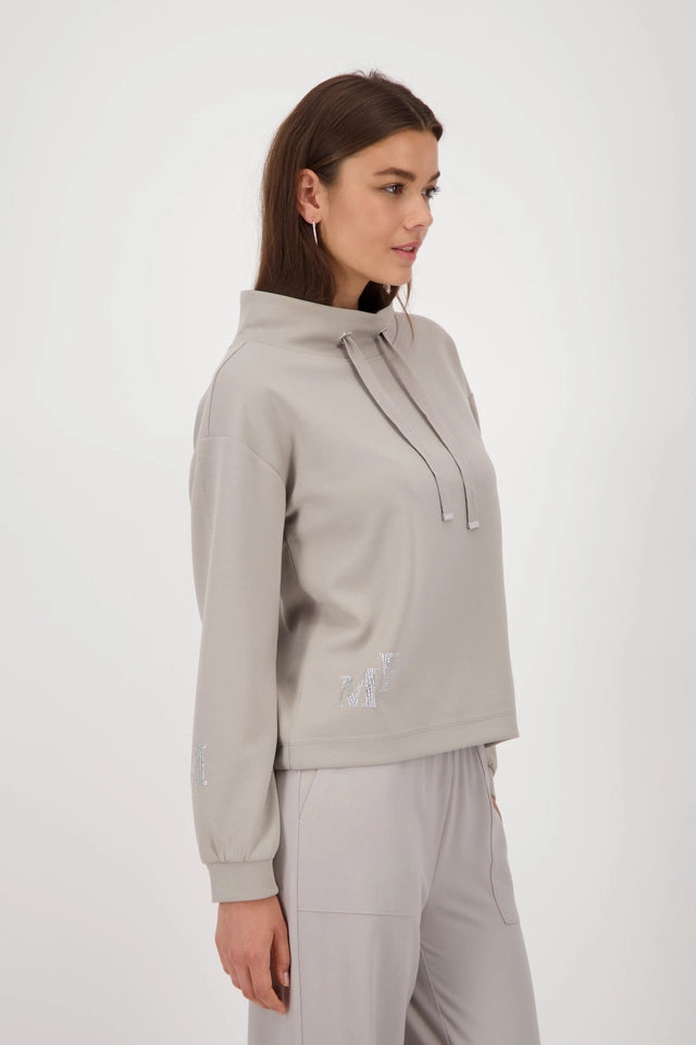Sweatshirt With Decorative Detail