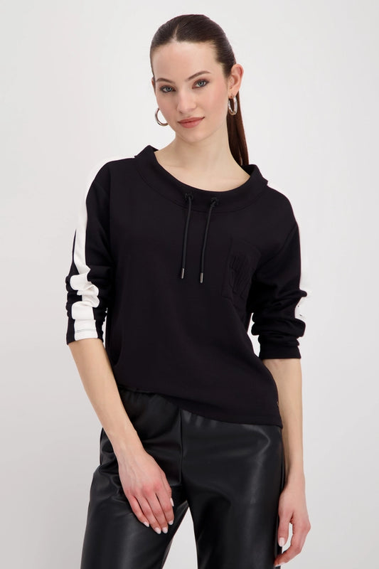 Long-sleeve Sweatshirt With 3D Details