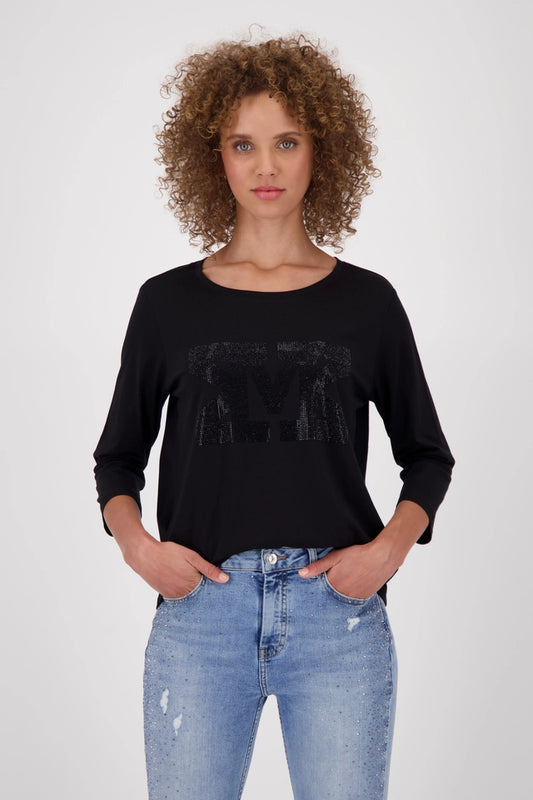 Black Top With Rhinestones