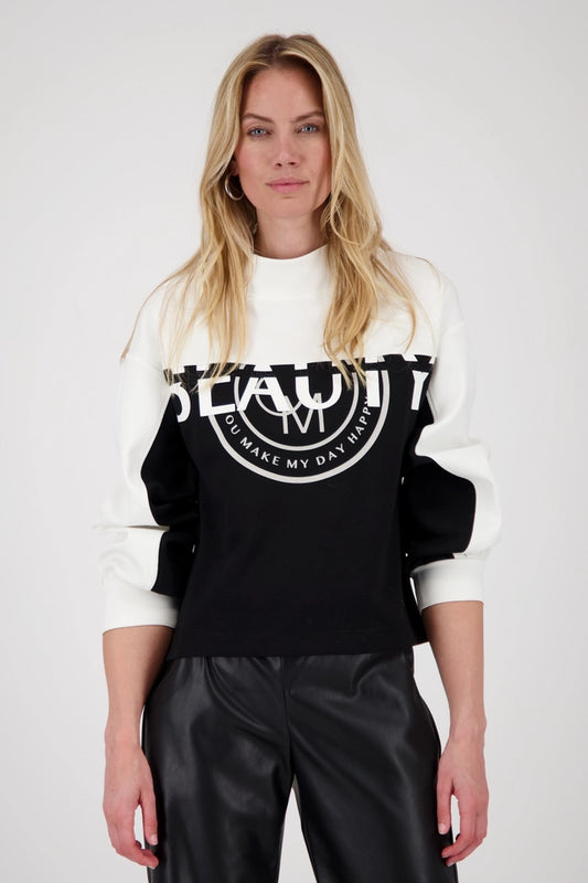 Sweater With Color Blocking