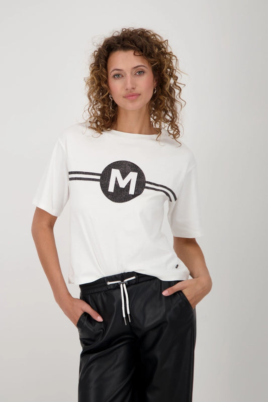 Top With Rhinestone Logo