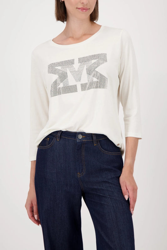 Shirt Cashmere With Rhinestones