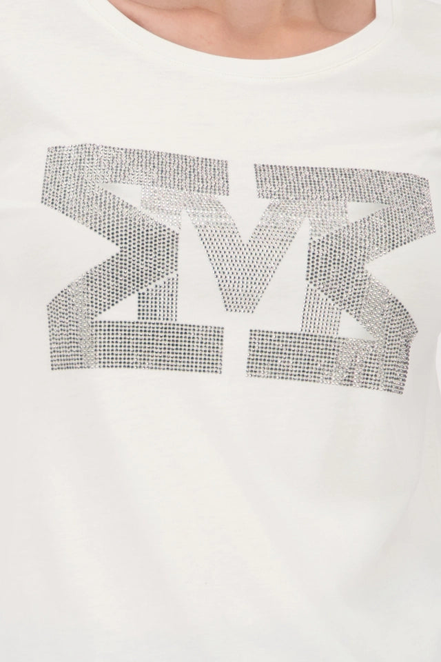 Shirt Cashmere With Rhinestones