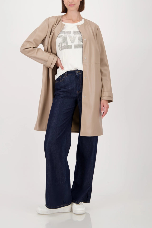 Shirt Cashmere With Rhinestones