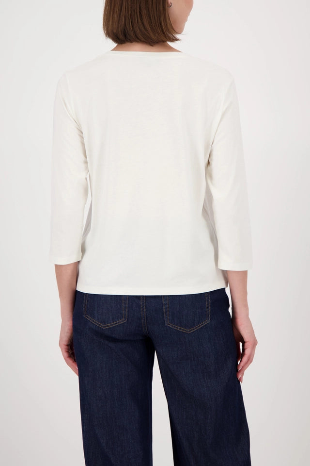 Shirt Cashmere With Rhinestones