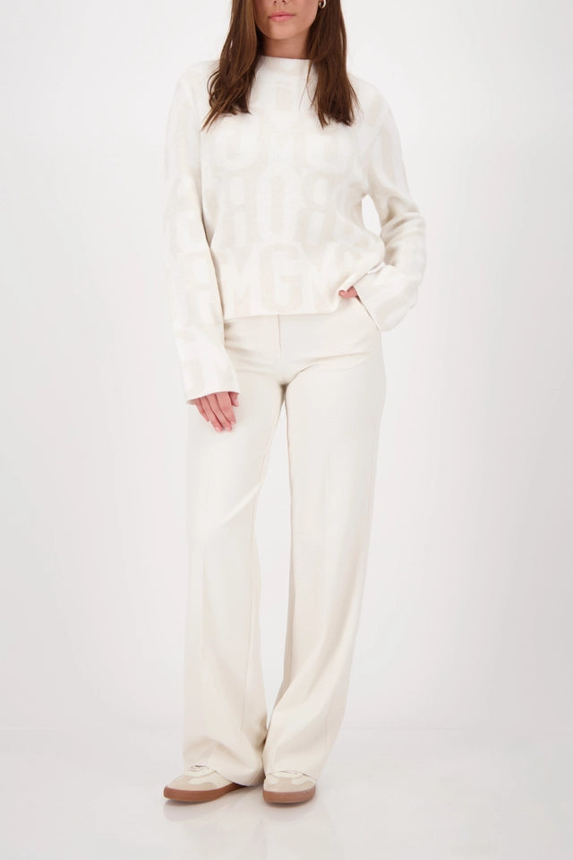 Straight-leg Cashmere Suit Trousers