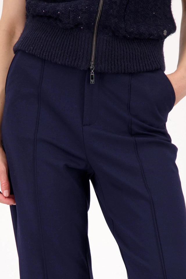 Suit Trousers Night Sky With Crease