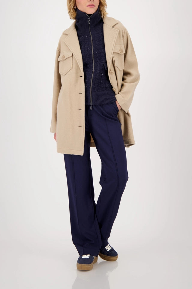 Suit Trousers Night Sky With Crease