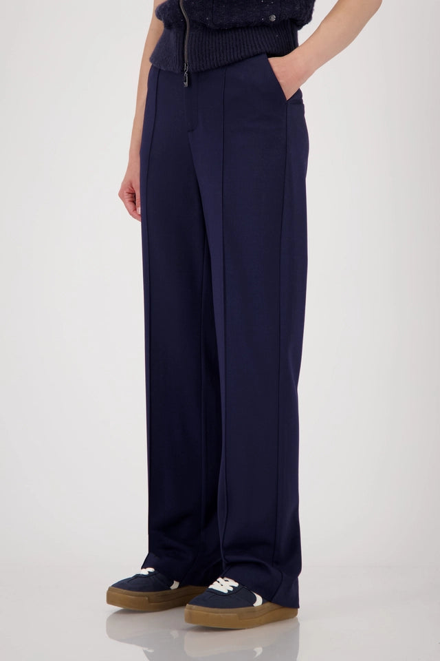 Suit Trousers Night Sky With Crease